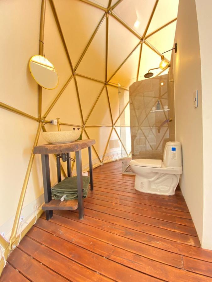 Casa Oro Glamping Hostel Guatavita Exterior foto
